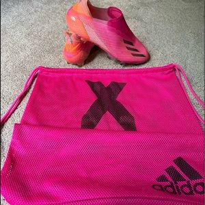 ADIDAS X GHOSTED SIZE 6.5 mensMIRAGESKIN SPEEDFRAME CLEATS